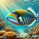 Queen Triggerfish