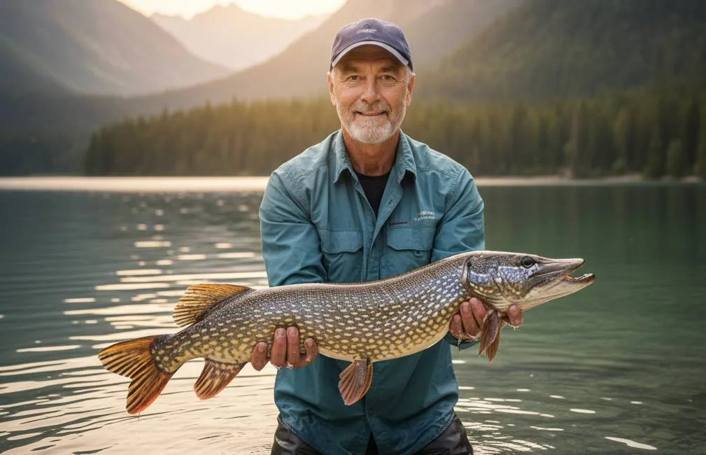 Prije 2 tedna na Bohinjskem jezeru prava poslastica! Kapitalna štuka 102 cm na velikega črno-rdečega streamerja (pattern “Matjaž Special” 😉). Borba je trajala dobrih 12 minut – vsaka skok iz vode je bil spektakel! Takoj spuščena nazaj v globino, da še naprej straši klenovce. Hvala jezeru za še eno nepozabno doživetje! 🦈💪 #catchandrelease #mušičarenje #Bohinj #štuka #bigpike